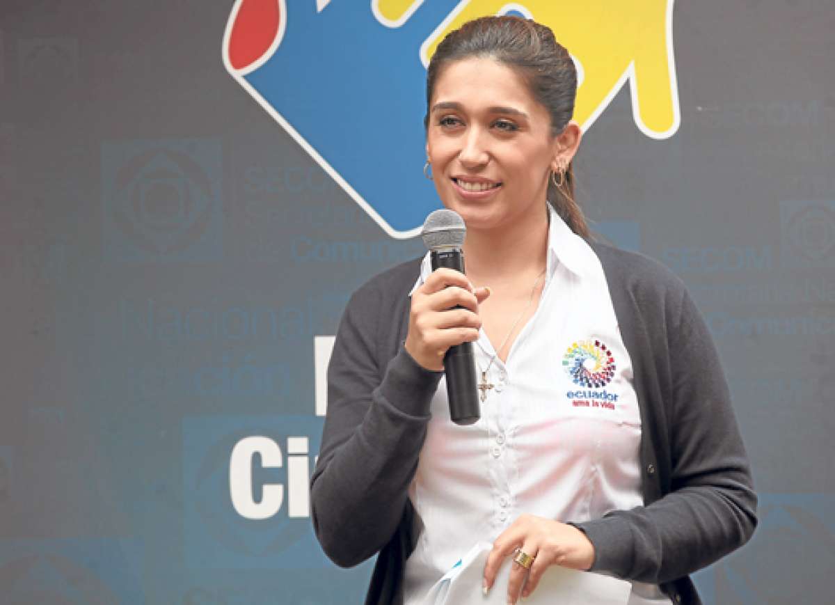 La directora general visit&oacute; las provincias de Pichincha, Azuay, Loja y Guayas para presidir el acto de rendici&oacute;n de cuentas. Foto: Cortes&iacute;a