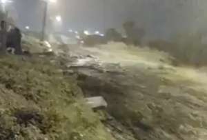 Una quebrada se desbord&oacute; en Guaman&iacute;