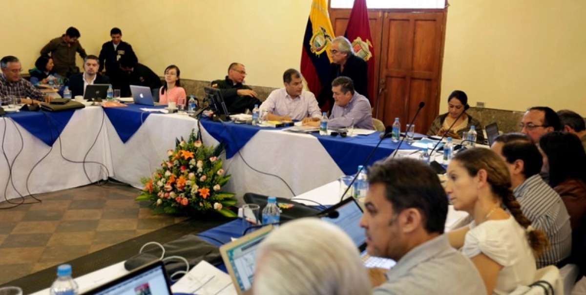El Mandatario presidi&oacute; el Gabinete Itinerante. Foto: Cortes&iacute;a de la Presidencia de la Rep&uacute;blica 