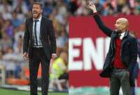 Choque de planteamientos entre Pep Guardiola y Diego Simeone