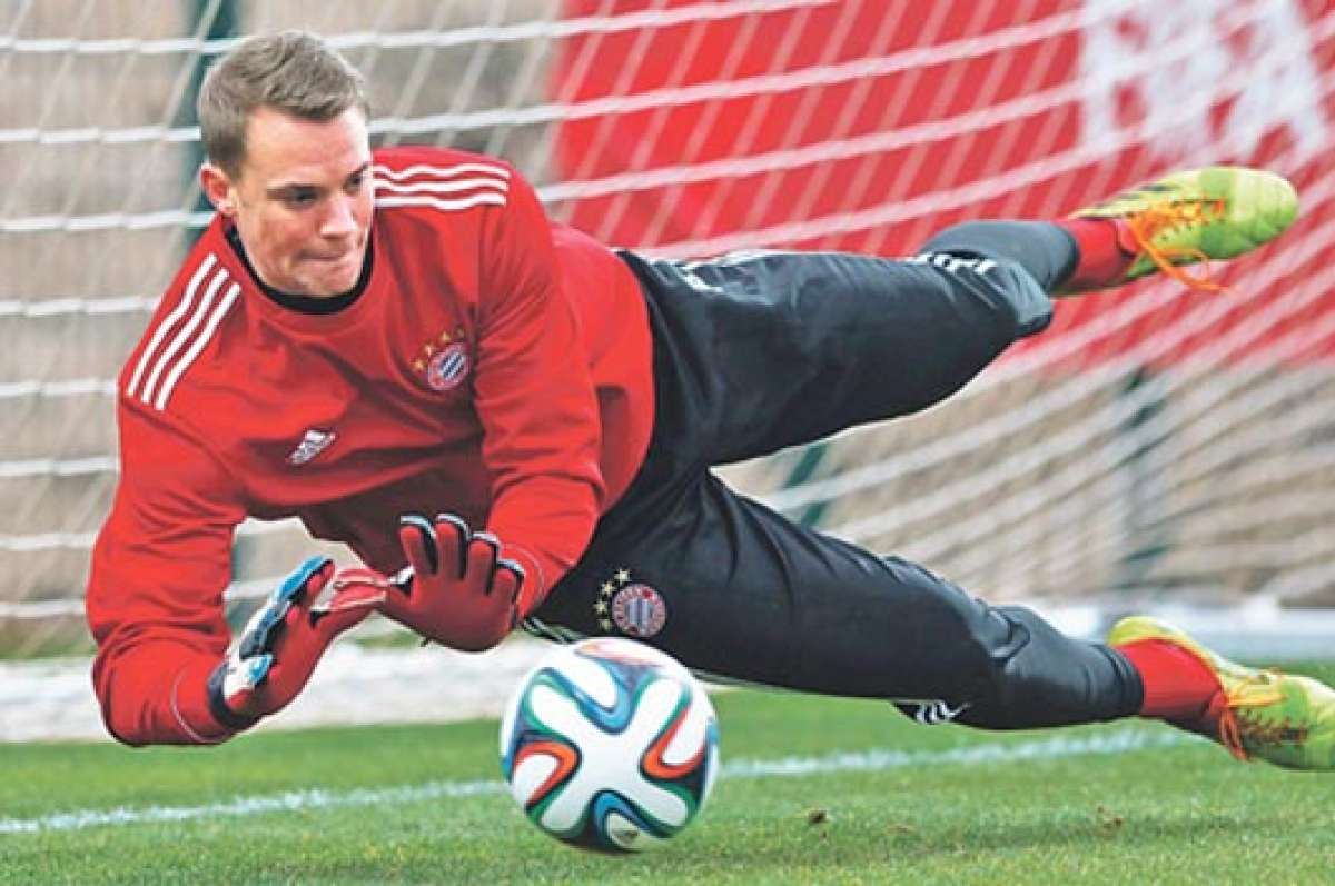 Manuel Neuer, arquero del Bayern M&uacute;nich, super&oacute; a Marco Reus en la votaci&oacute;n como mejor jugador alem&aacute;n. Foto: Internet