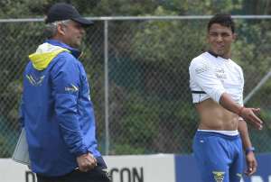 Jefferson Montero es titular en el esquema del entrenador Reinaldo Rueda. Foto: API