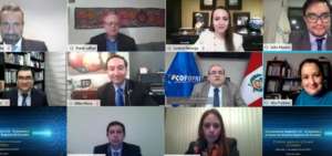 Reuni&oacute;n con las autoridades de la Red de Catastro y Registro de la Propiedad, v&iacute;a Zoom.