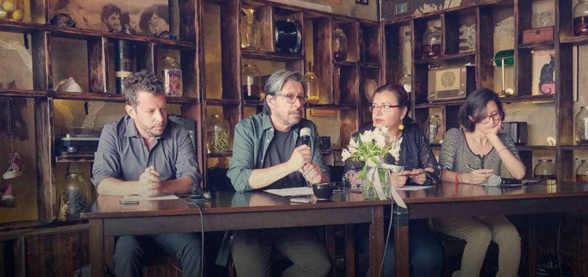 Ivis Flies, Rafael Barriga, Susan Rocha y Tatiana Salazar expusieron sus preocupaciones sobre la Ley de Cultura.