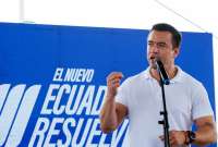 Noboa sobre adjudicación Campo Sacha: “Si hasta el 11 de marzo, 21:00 no se ha desembolsado la prima, no firmaremos el contrato”.