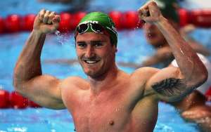 Van der Burgh, actual campe&oacute;n del mundo, super&oacute; su propio r&eacute;cord que hab&iacute;a logrado en los mundiales de Roma de 2009 (26.67). Foto: Agencia AFP