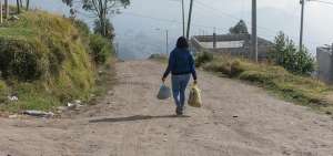 El sector El Mirador, al noroccidente de Quito, es un ejemplo de la falta de acceso a servicios de la regi&oacute;n.  