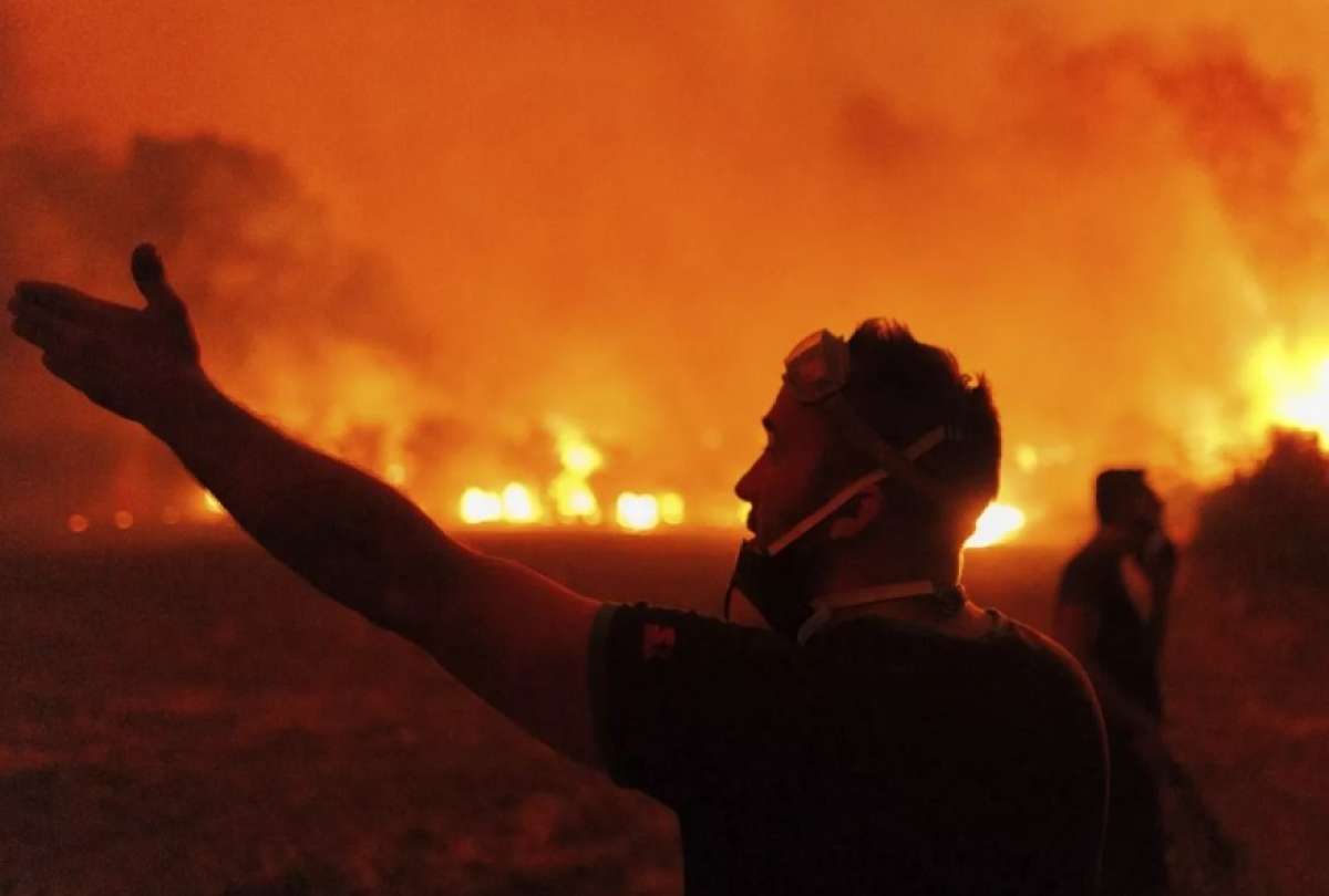 Más de 140 lesionados se registraron tras el incendio en un ligar turístico de Grecia.