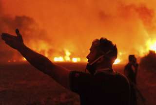 Más de 140 lesionados se registraron tras el incendio en un ligar turístico de Grecia.