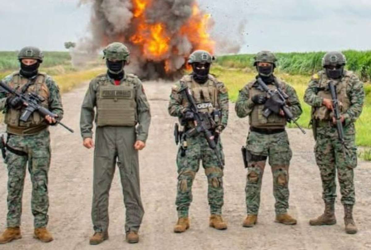 Con la destrucci&oacute;n de esta pista, las Fuerzas Armadas del Ecuador buscan reducir las capacidades log&iacute;sticas del crimen organizado.