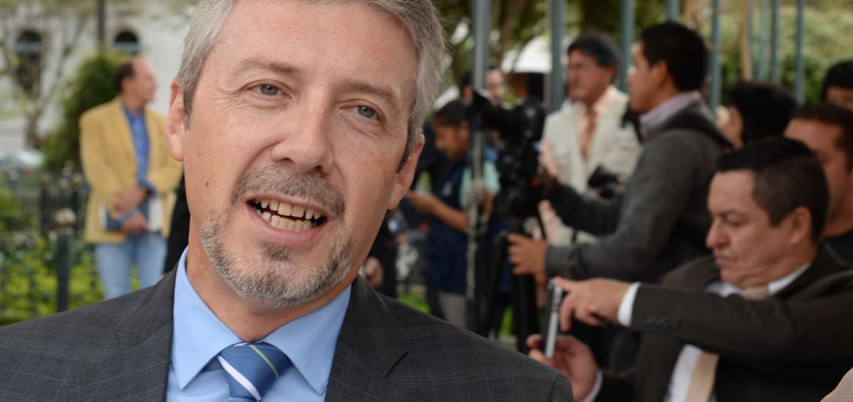 Fernando Arteaga Ejecutivo de la Corporaci&oacute;n Aeroportuaria de Cuenca, CORPAC
