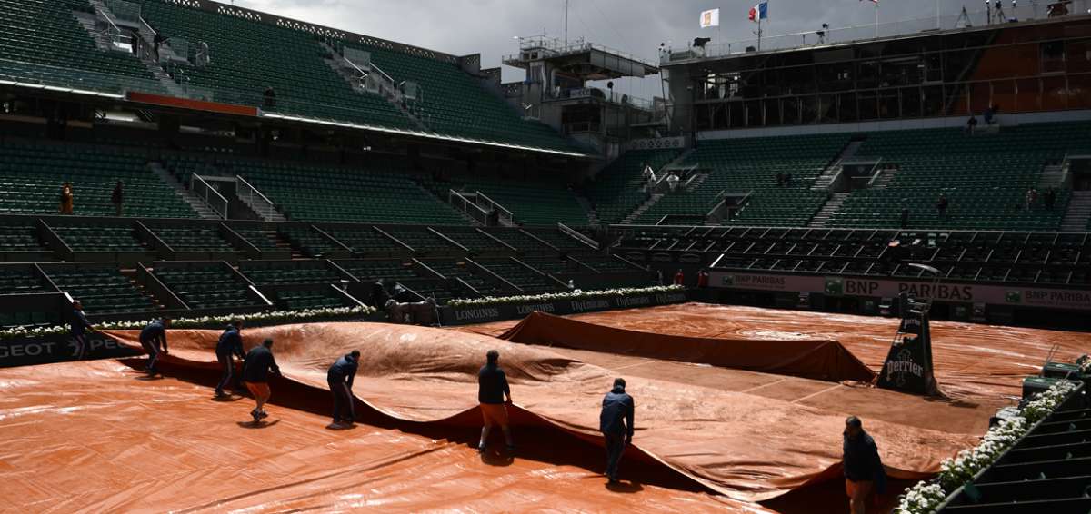 Nadal-Carre&ntilde;o y Djokovic-Thiem, aplazados al mi&eacute;rcoles por la lluvia
