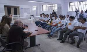 El taller durar&aacute; 8 horas entre este lunes y martes para 24 personas. Foto: Daniel Molineros / El Tel&eacute;grafo 