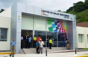 En el Centro de Salud de R&iacute;o Verde se invirtieron 3,6 millones de d&oacute;lares. Foto: Luis Freire / El Tel&eacute;grafo