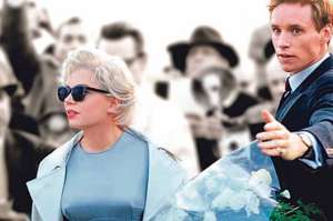 Fotograma de la pel&iacute;cula con Michelle Williams, en el papel de la c&eacute;lebre actriz estadounidense.