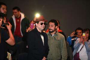 Andr&eacute;s Calamaro present&oacute; la pel&iacute;cula Bohemia en M&eacute;xico