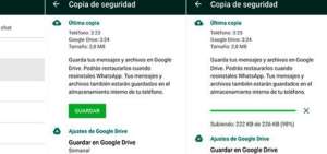 Las copias de seguridad no consumir&aacute;n espacio en la nube de Google.
