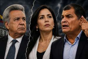 Desde la separaci&oacute;n con Len&iacute;n Moreno hasta la salida de Marcela Agui&ntilde;aga y las deserciones de importantes dirigentes, el corre&iacute;smo ha enfrentado constantes conflictos internos que han puesto a prueba su unidad.