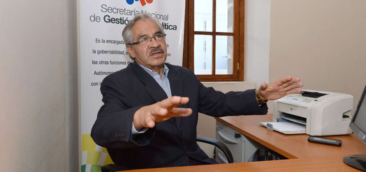 "La meta de la pol&iacute;tica es lograr el Buen Vivir"