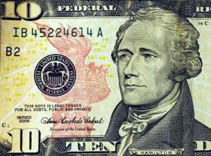 En la actualidad aparece Alexander Hamilton, el primer secretario del Departamento del Tesoro de los Estados Unidos. Foto: Internet