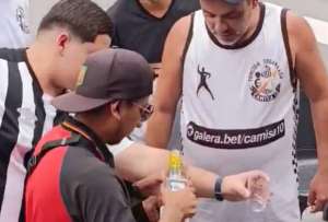 El hincha cuencano se volvi&oacute; viral.