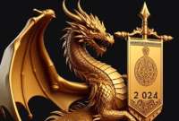El dragón estará representado por el 2024.