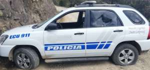 Dos polic&iacute;as resultaron heridos por agresi&oacute;n de anti-mineros