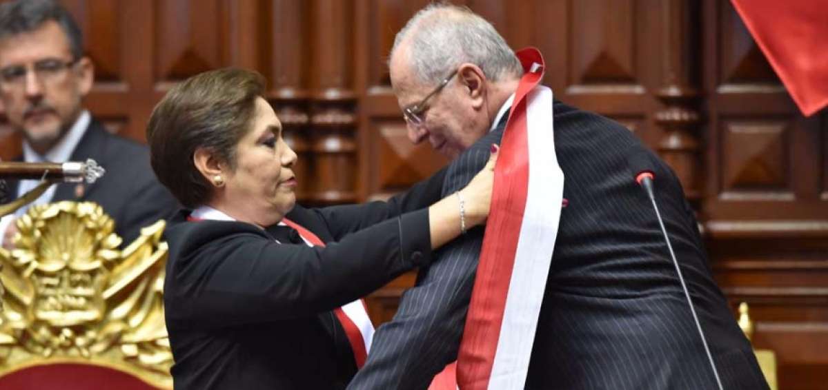 Im&aacute;genes de la posesi&oacute;n del nuevo presidente de Per&uacute;