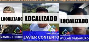 Tres migrantes fueron hallados con vida