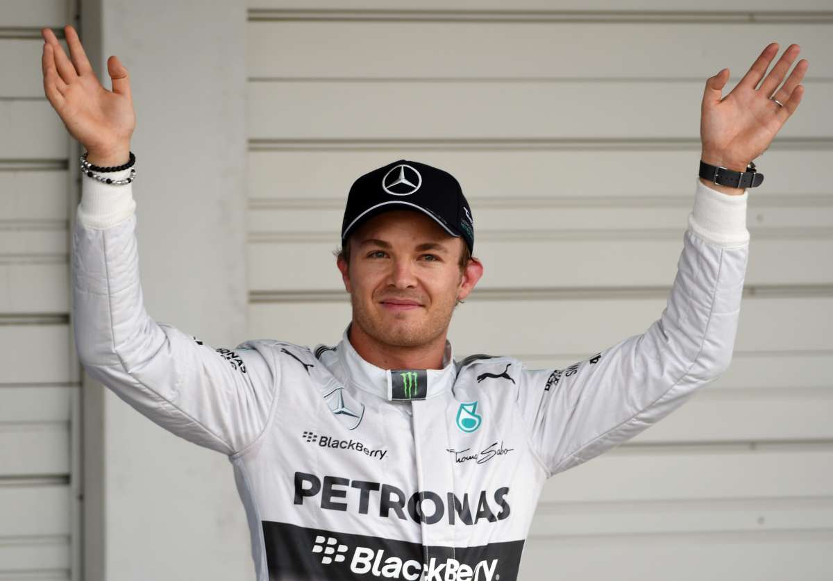 Nico Rosberg obtuvo su octava pole position del a&ntilde;o. Foto: AFP