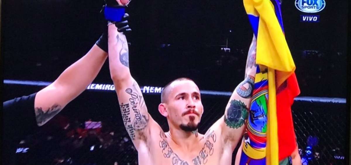 Marlon 'Chito' Vera gan&oacute; pelea en UFC Argentina