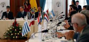 La declaraci&oacute;n firmada por los representantes de 11 pa&iacute;ses, reunidos en Quito, instan al gobierno de Venezuela a aceptar la ayuda regional y de los organismos internacionales.