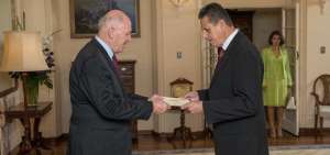 Embajador del Ecuador presenta sus cartas credenciales en Australia