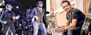 Marc Anthony y Juan Luis Guerra iniciaron la gira Gigantes 2 el pasado 15 de octubre en Lima, Per&uacute;. Mientras que Juan Fernando Velasco es el tercer gigante que compartir&aacute; escenario durante el show. Fotos. Internet.