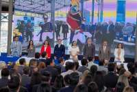 Daniel Noboa y María José Pinto reciben sus credenciales como Presidente y Vicepresidenta electos. 