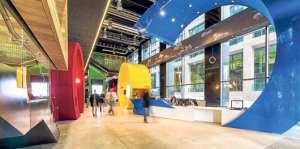 Foto de una de las sedes m&aacute;s modernas de Google, ubicada en Dublin, Irlanda. Foto: Tomda de www.archdaily.com