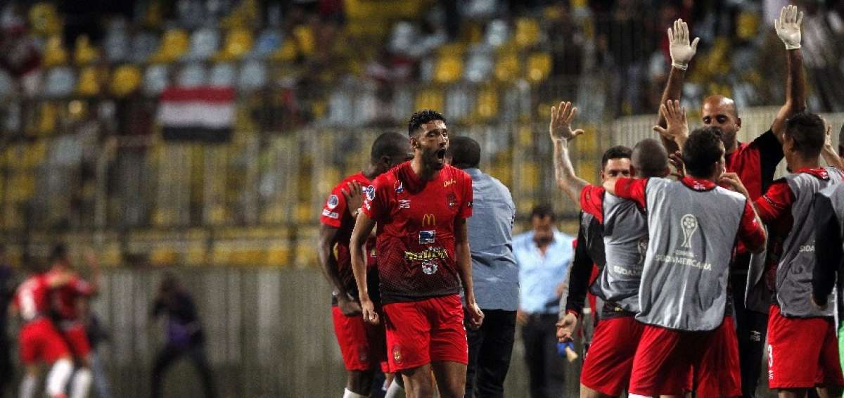 Caracas pasm&oacute; al Everton en tiempo de descuento por la Sudamericana