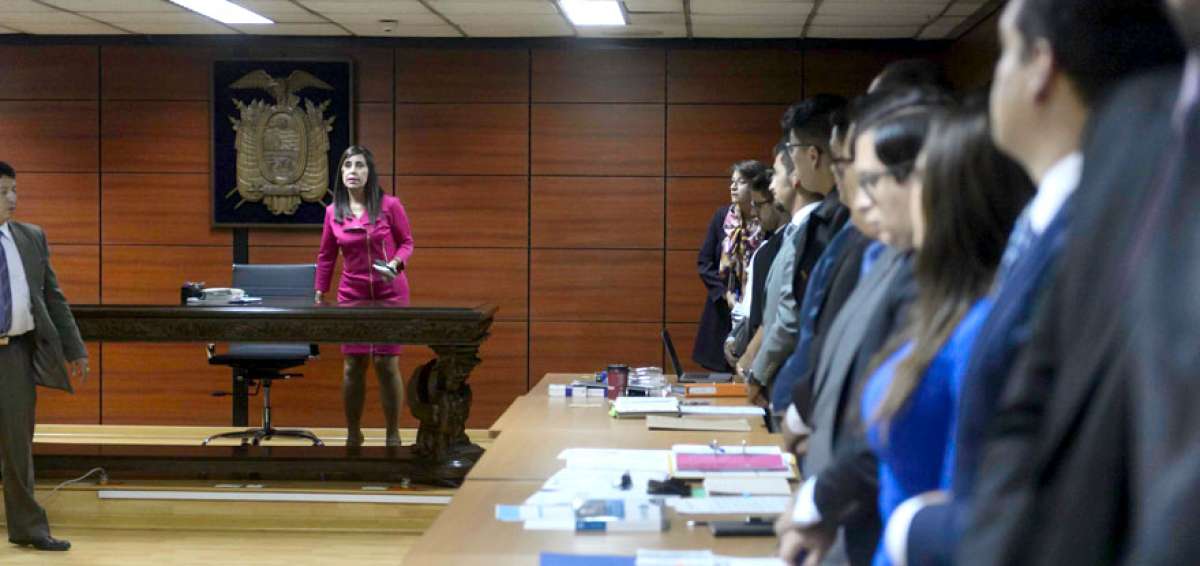 Tras cerca de seis horas de audiencia, la noche del lunes la jueza Sylvia S&aacute;nchez suspendi&oacute; la diligencia y convoc&oacute; para las 14:30 de este mi&eacute;rcoles 31 de octubre su reinstalaci&oacute;n en la Corte Nacional.