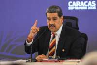 El dictador Nicolás Maduro también atacó al presidente Noboa y su familia. 