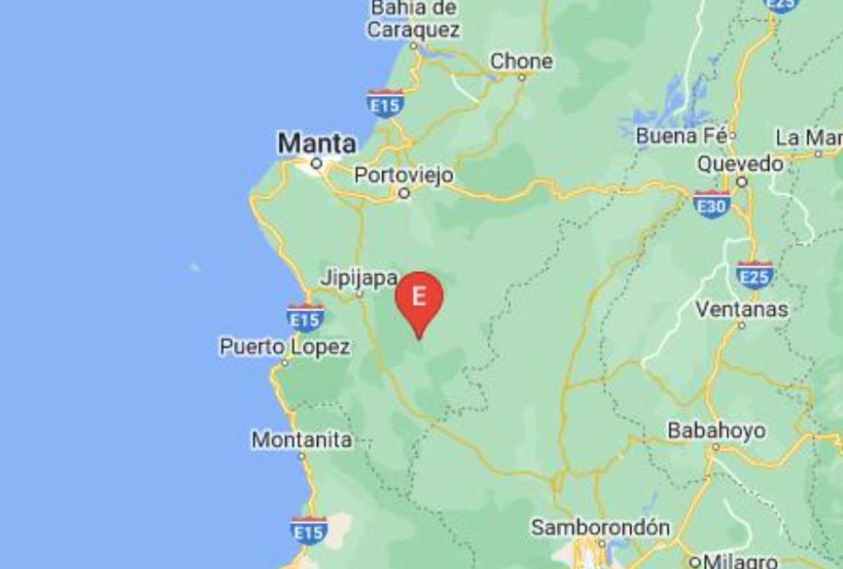 Reportan un sismo en Paján, provincia de Manabí