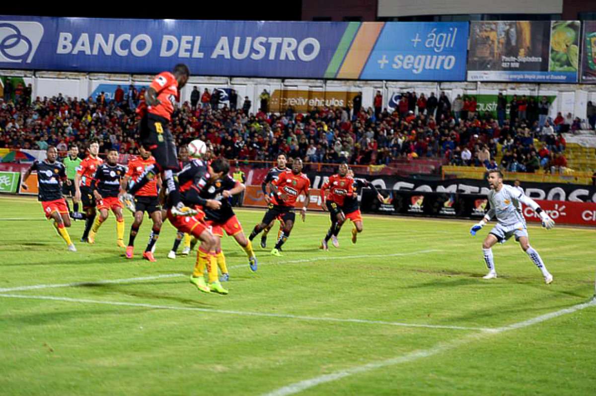Aucas contin&uacute;a sumando, &eacute;sta vez se llev&oacute; un punto de Cuenca