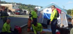El lunes Panam&aacute; envi&oacute; un equipo compuesto de seis especialistas en rescate.
