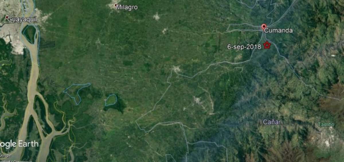 Instituto Geof&iacute;sico registr&oacute; 5 r&eacute;plicas del sismo con epicentro en Cumand&aacute;
