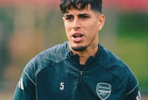 Piero Hincapi&eacute; se sum&oacute; a los trabajos con Arsenal.