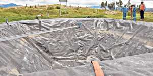 El relleno sanitario de El Inga, ubicado 45 kil&oacute;metros al este de Quito e inaugurado en el a&ntilde;o 2003, vive actualmente su tercera fase de utilizaci&oacute;n con la expansi&oacute;n de los cubetos de recolecci&oacute;n. Foto: Archivo/ El Tel&eacute;grafo
