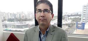 Jaime Garz&oacute;n. Subgerente de Agua Potable de Quito 