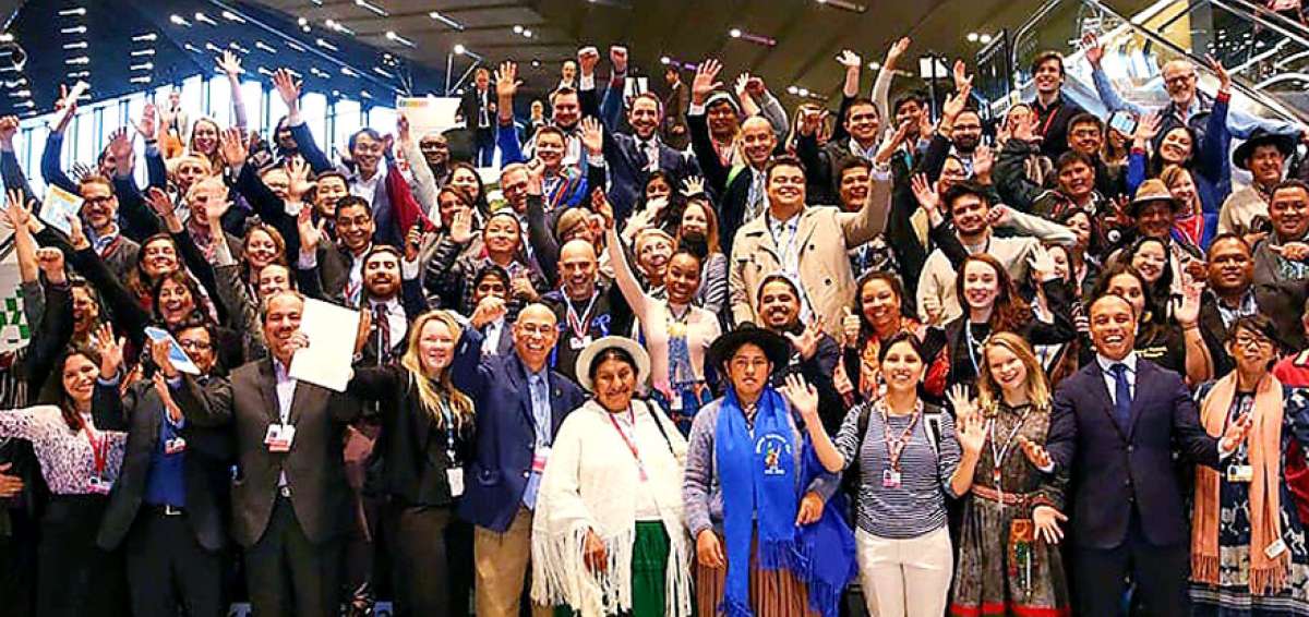 Los participantes de la COP24 celebraron los acuerdos alcanzados en la cita realizada en Polonia.