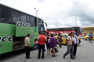 La Terminal Terrestre de Tulc&aacute;n es una de las m&aacute;s antiguas del pa&iacute;s. Foto: Miguel Jim&eacute;nez / El Tel&eacute;grafo 