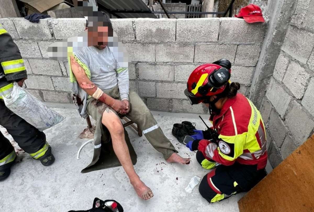 Descarga el&eacute;ctrica deja dos personas heridas al norte de Quito