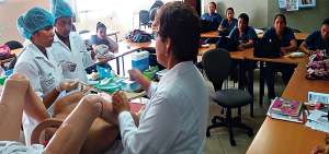 Personal capacitado y con experiencia instruy&oacute; a los pobladores del sector. El objetivo es que est&eacute;n preparados ante una emergencia.
